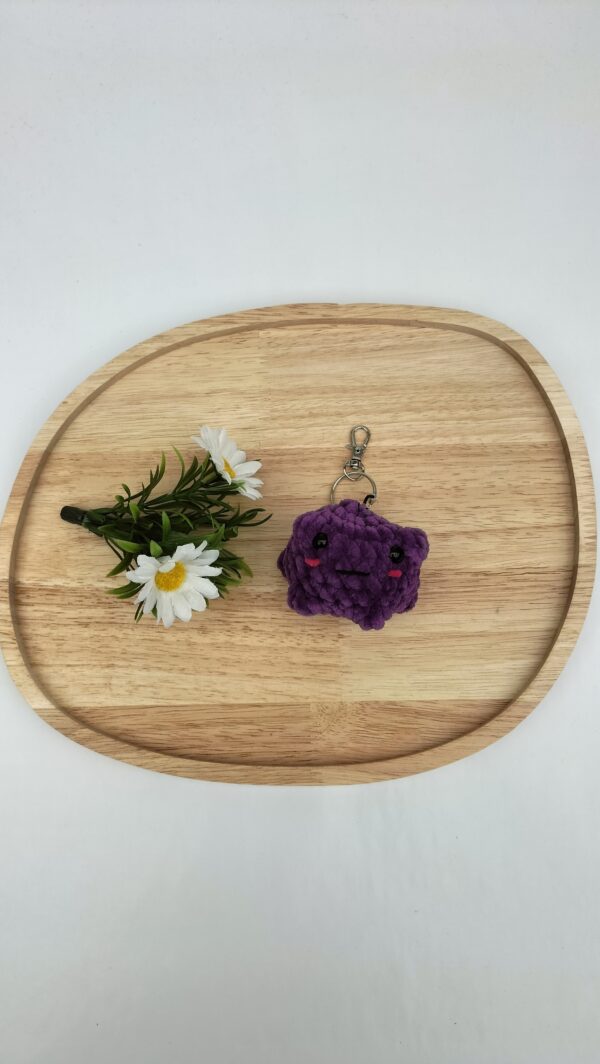 Oplus_34 Sleutelhanger kikker (paars)