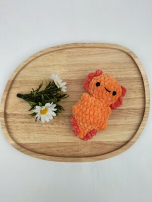 Knuffel Axolotl (oranje-rood)