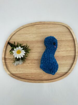 Knuffel dino (blauw)
