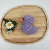 productfoto knuffel eendje paars Knuffel eendje (lila)