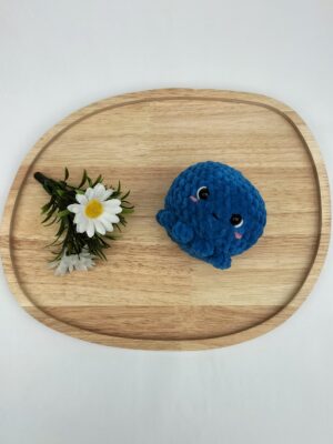 Knuffel inktvis (blauw)