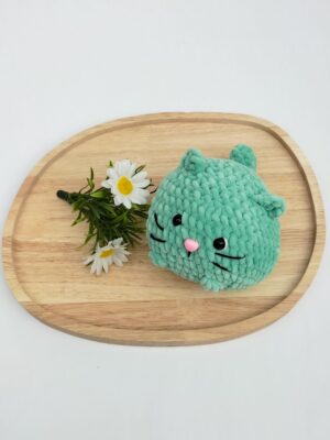 Knuffel kat (mint)