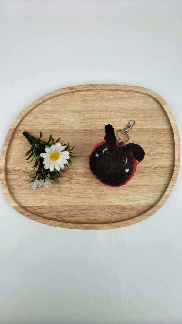 oplus_34 Sleutelhanger lieveheersbeestje sleutelhanger (rood)