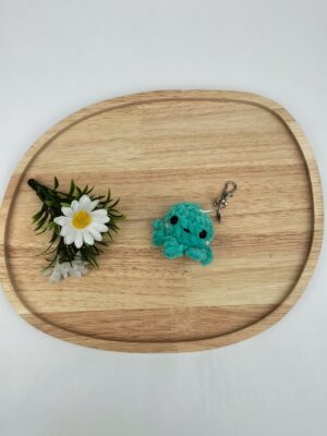 Sleutelhanger octopusje (mint)