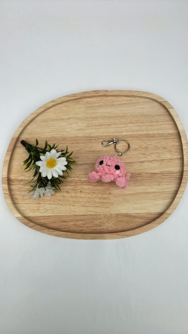 oplus_34 Sleutelhanger octopusje (roze)