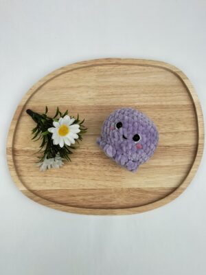 Knuffel inktvis (lila)