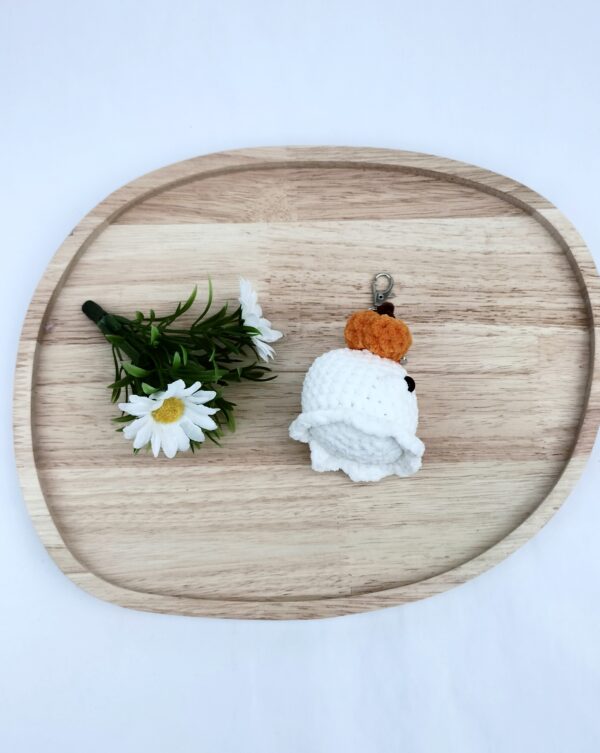 Oplus_34 Sleutelhanger spookje met pompoen