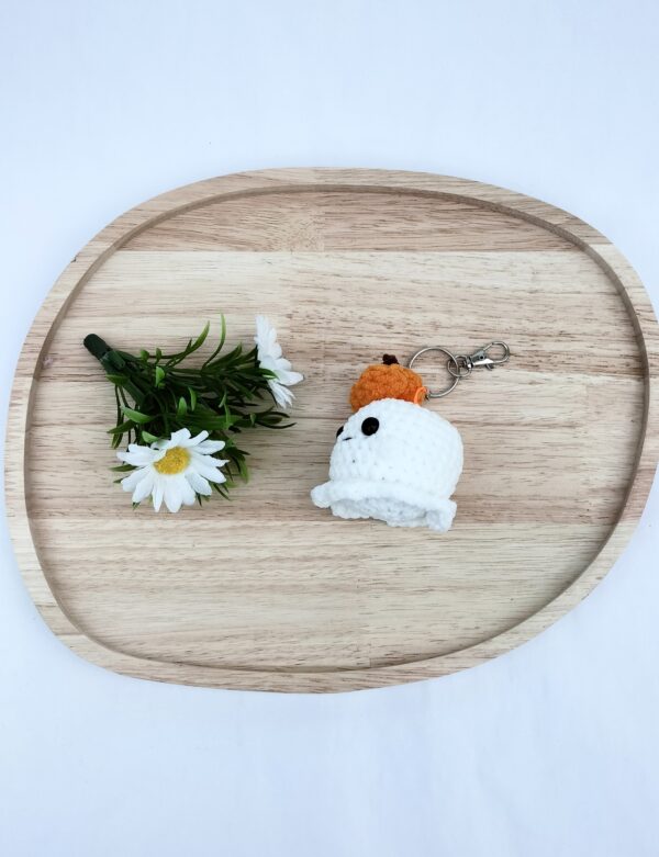 Oplus_34 Sleutelhanger spookje met pompoen