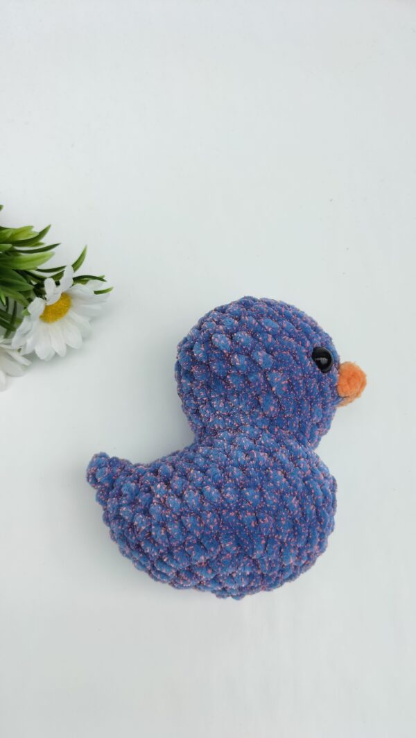 oplus_1058 Knuffel eendje galaxy (blauw-roze)