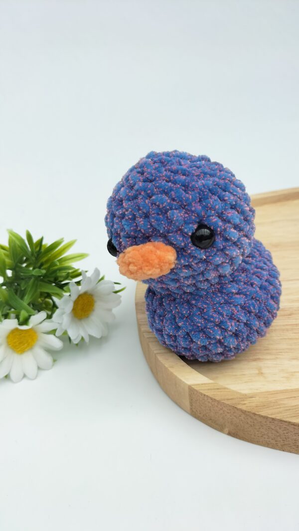 oplus_1058 Knuffel eendje galaxy (blauw-roze)