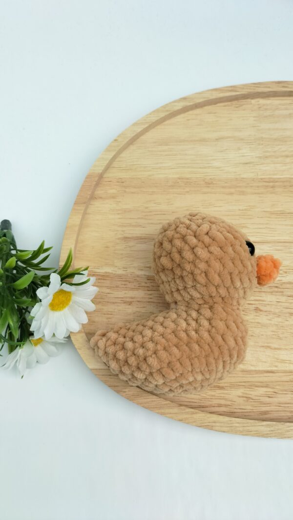 oplus_1058 Knuffel eendje (zacht bruin)