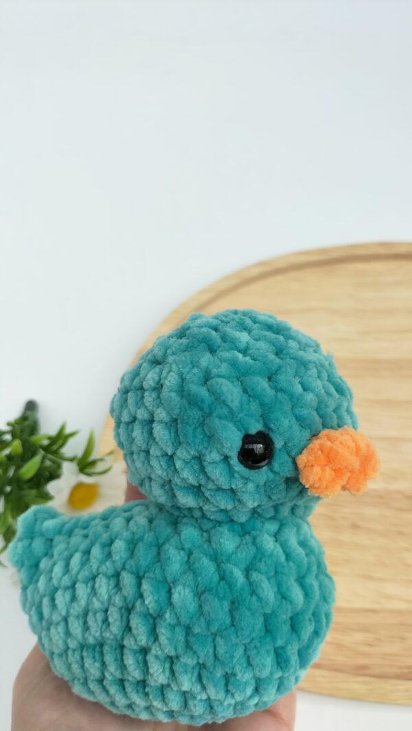 oplus_1058 Knuffel eendje (zeegroen)