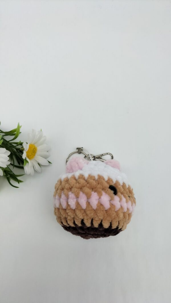 oplus_1058 Sleutelhanger cupcake (licht roze)