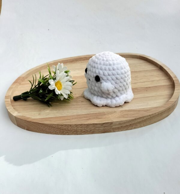 Knuffel spookje (basis, zonder hoed of pompoen)