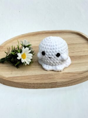 productfoto gewoon spookje Knuffel spookje (basis, zonder hoed of pompoen)