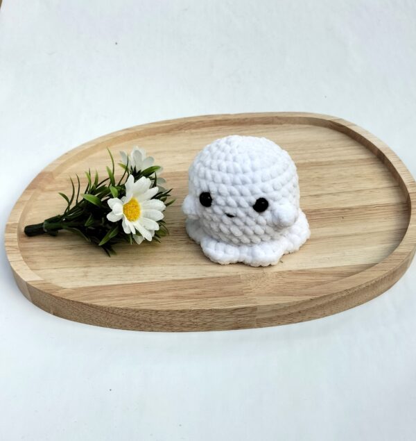 Knuffel spookje (basis, zonder hoed of pompoen)