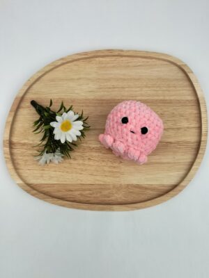 Oplus_34 Knuffel inktvis (roze gespikkeld)