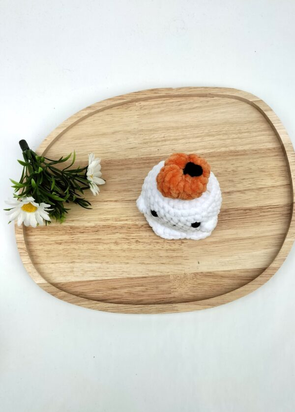 spookje pompoen boven Knuffel spookje (met pompoen)