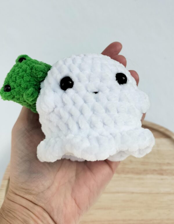 Knuffel spookje (met kikker)
