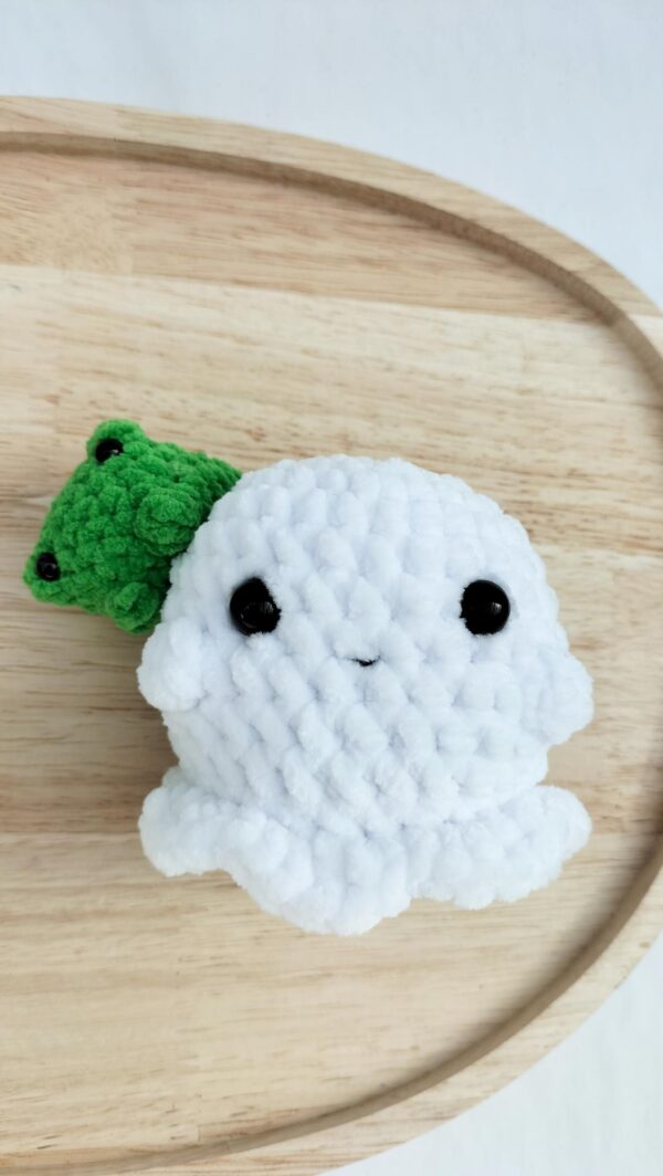 Knuffel spookje (met kikker)