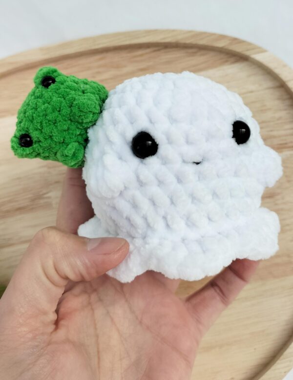 Knuffel spookje (met kikker)