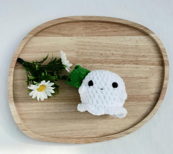 Knuffel spookje (met kikker)
