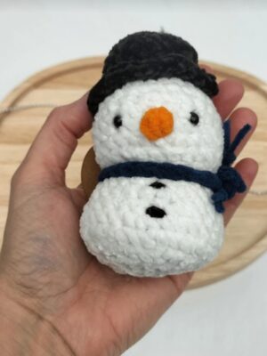 thumbnail_Screenshot_2025-11-11-15-48-21-26_d8f7c2d4207c9c881dc42dd7bff41fe7 Knuffel sneeuwpop klein (met donker blauwe sjaal)