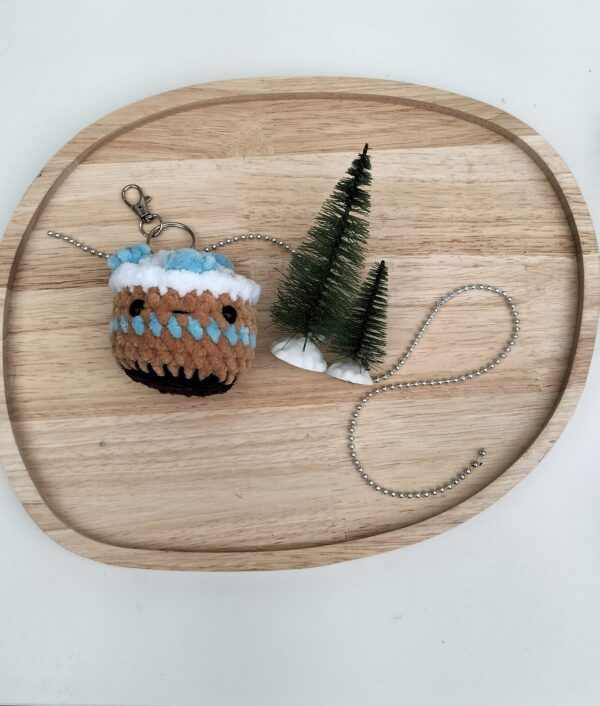 IMG20251212150946 Sleutelhanger cupcake (licht blauw)