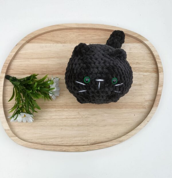 Oplus_34 Knuffel kat (zwart)